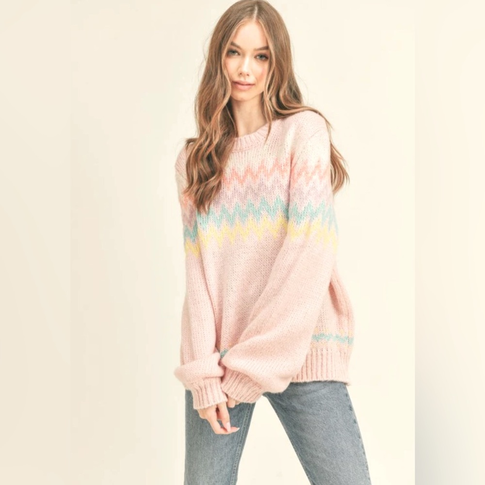 &Merci Women’s Chunky Knit Sweater